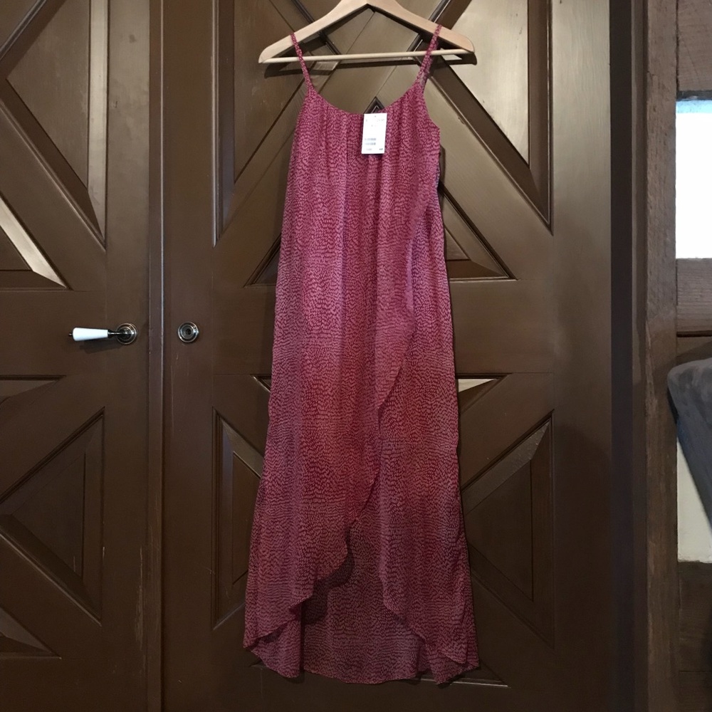 NWT- H+M hi lo, wrap dress